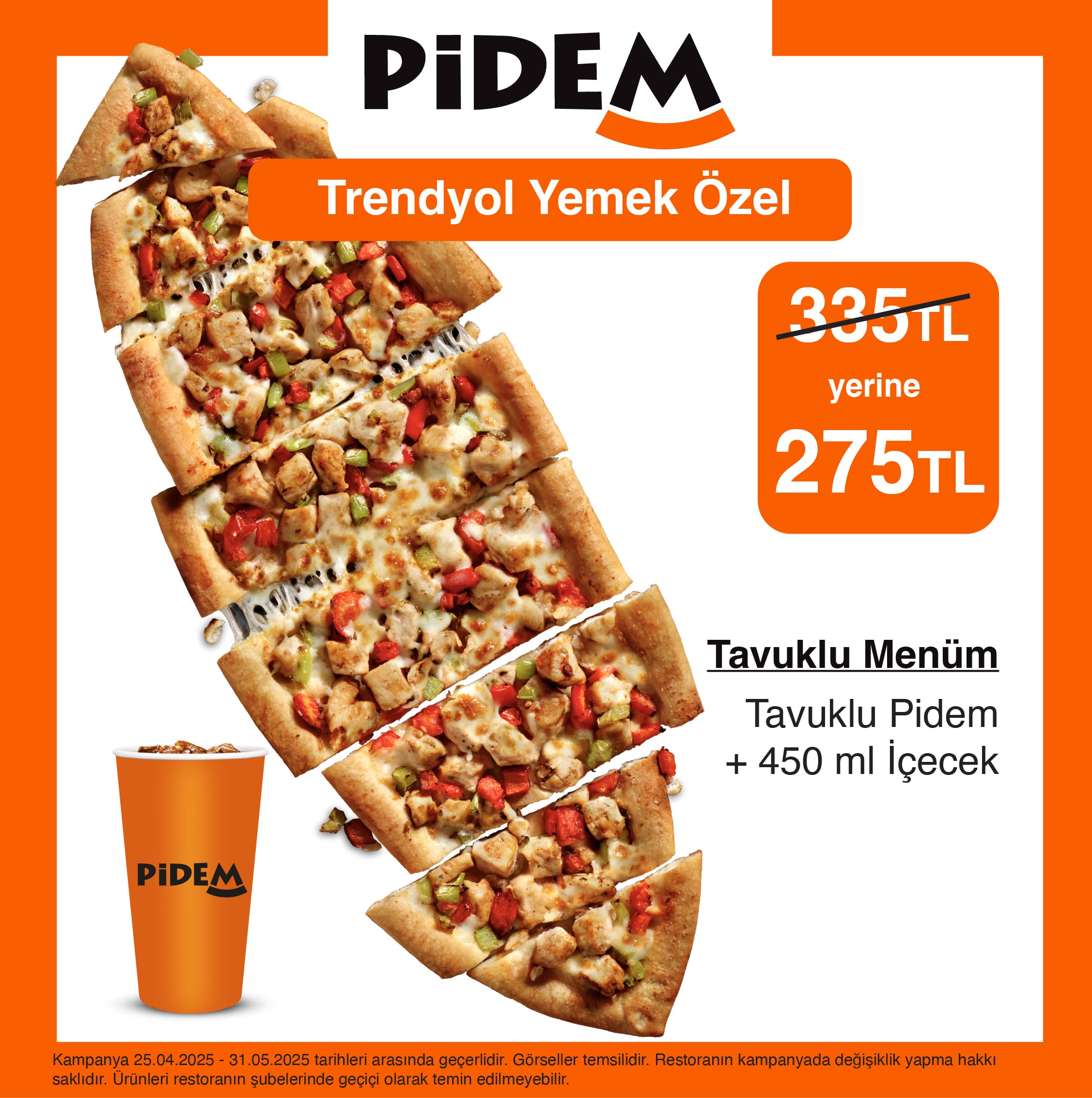 Trendyol Yemek Özel Menü