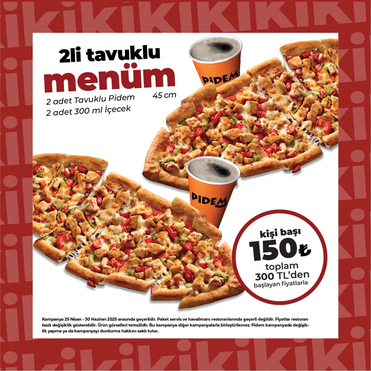 Slide - Ikili Tavuklu Menum
